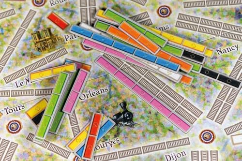Ticket to Ride France + Old West miniatura 5