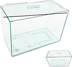 Aquário Vidro Retangular Nº1 simples 20x10x15 2,7Lt Peixe