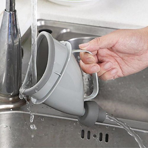 Reusable Portable Male Female Funnel Device Urinals Women Man Unisex Travel Camping Pee Urinal Toliet Outdoor Emergency Sitting Standing Urination - Thumbnail 3