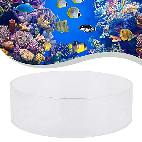 Yencoly Coral Viewer Fish Tank Acrylic,Fish Tank Acrylic Coral Observe Lense Aquarium Fish Photograph Cylinder Magnifier Coral Observe Lense (200mm)