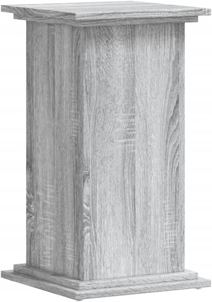 vidaXL Grey Sonoma Engineered Wood Plant Stand/Pot Holder 33x33x60 cm