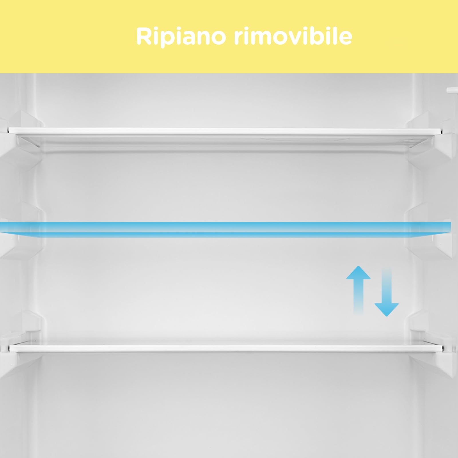 COMFEE' RCB359IX2 262L Frigorifero Combinato, Alto 177,5 cm, Tecnologia Low Frost, Silenzioso 39 dB, Illuminazione LED, Termostato Regolabile, 197L Frigo + 65L Congelatore, Inox
