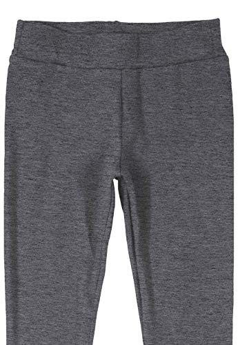Calça Legging Cotton, Up Baby, Meninas, Mescla Preto, P