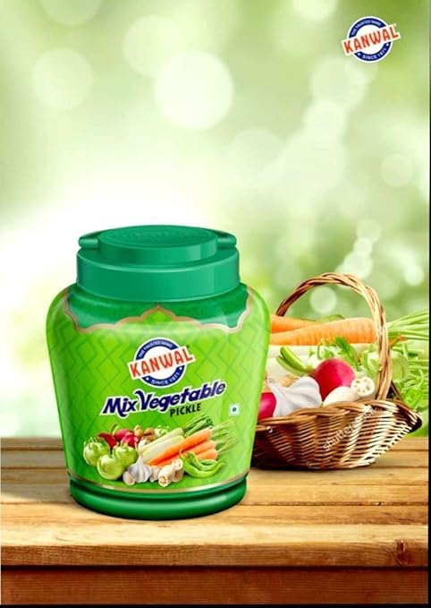 Image of Kanwal Mix Vegetable Pickle, 1000 grams