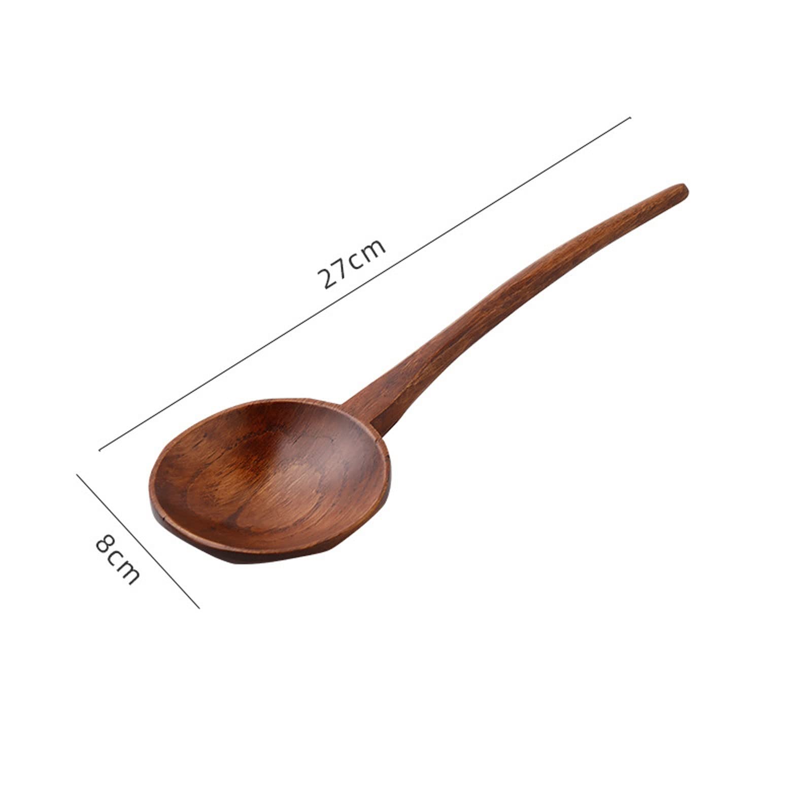 Chochla, łyżki do zupy 1 szt. Łyżka do użytku domowego Łyżka z długą rączką Chochla Pan Łyżka kuchenna Gorąca łyżka Zastawa stołowa Lamian Łyżka do makaronu