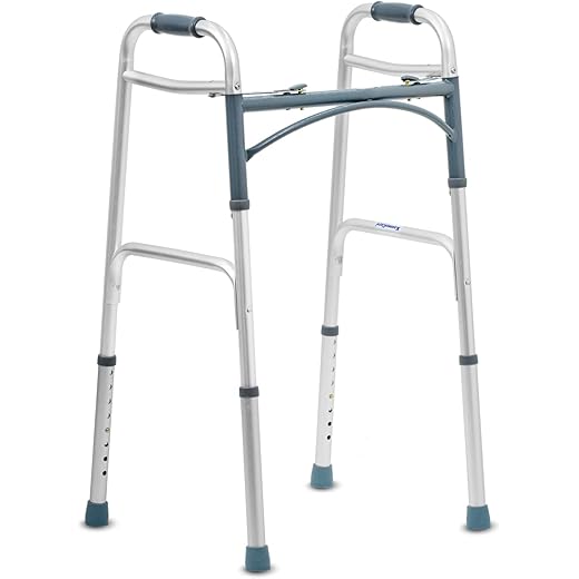KosmoCare Folding Walker - Silver