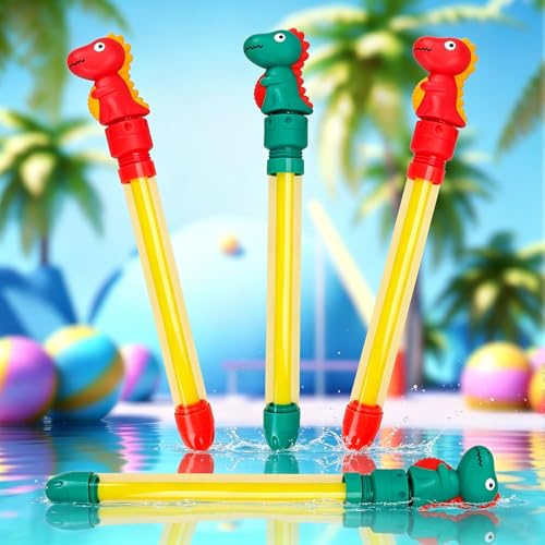4 Stück Feuerwerk Wasserpistole Spielzeug Romantisches Feuerwerk Wasserpistole für Paare Feuerwerk Wasserpistole Wasserspritze Spielzeug Waters Fun Pool Spielzeug für Strand und Spielplatz