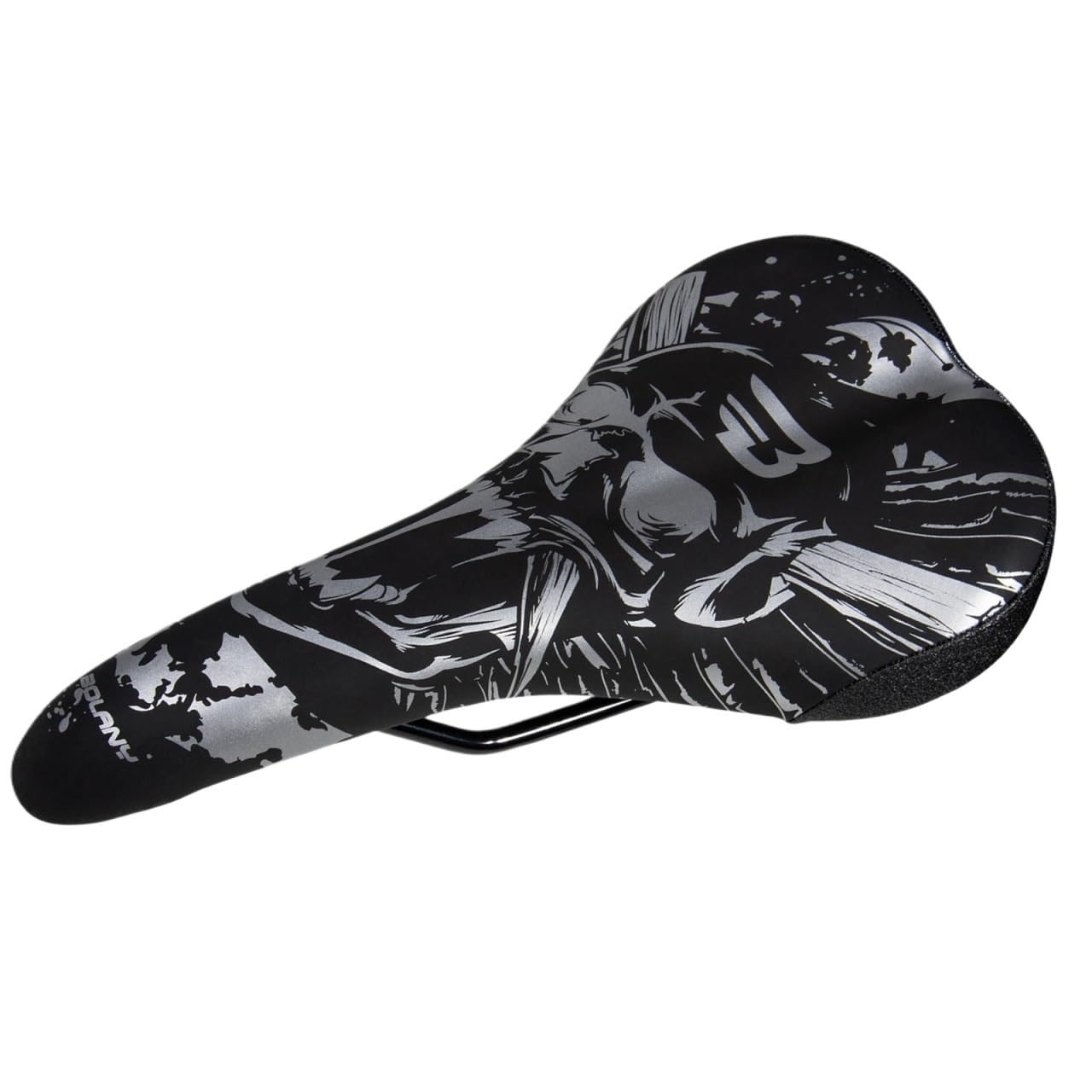 Bike Seat Mountain Bike Seat Replacement Comfort Bicycle Saddle(Skull)