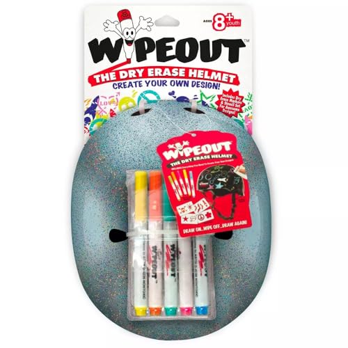 Casques de vélo effaçables Wipeout sécurité et design enfant - 2