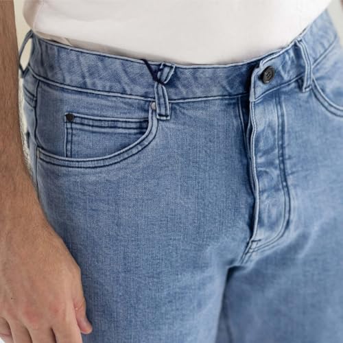 Denim Five Pocket Adaptive Jean with Magnetic Closures3