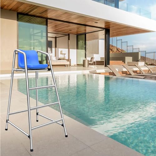 Chaise de sauvetage pour adulte et arbitre de piscine robuste disponible en 4, 5 et 6 pi