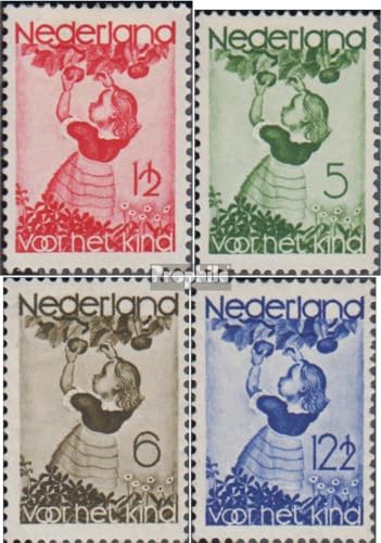 Sellos Países Bajos 287-290 de Prophila en estado MNH, obsequio para coleccionistas