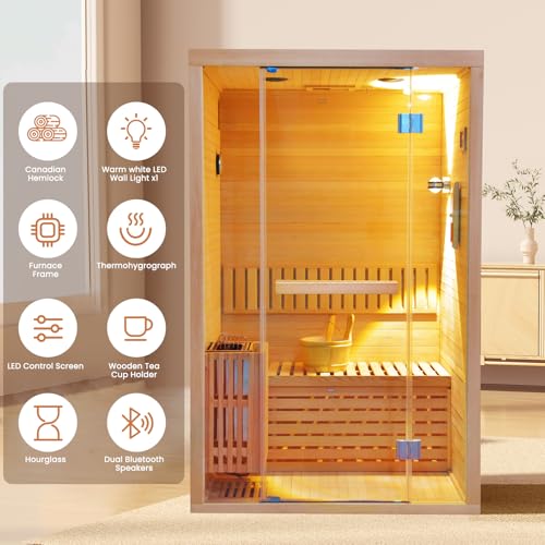 Personal Steam Sauna with Chair
