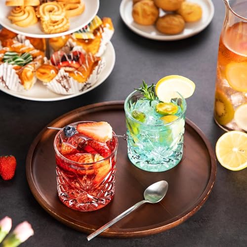 Image of Premium Juice and Water Glasses Transparent, 300ml, Drinking Stylish and Crystal Highball Glasses for Water, Juice and Cocktails