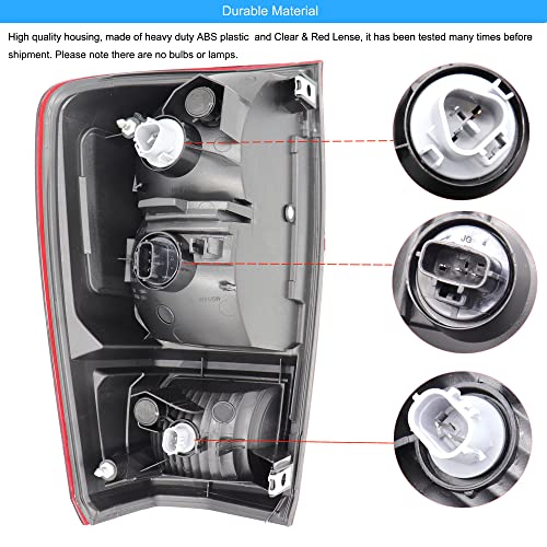 Image of Right Passenger Side Rear Tail Light Housing Compatible with 2016 2017 2018 2019 2020 2021 2022 Toyota Tacoma Replace 81550-04170