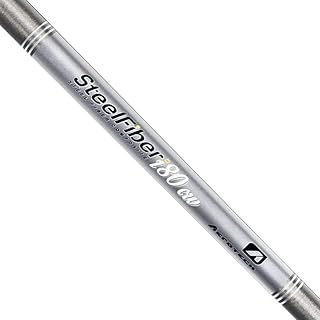 AeroTech SteelFiber i80cw Graphite Iron Shafts - .355 Taper Tip - 7 Shaft Set - Tour Shop Fresno (4 - PW, Regular - 85gr)