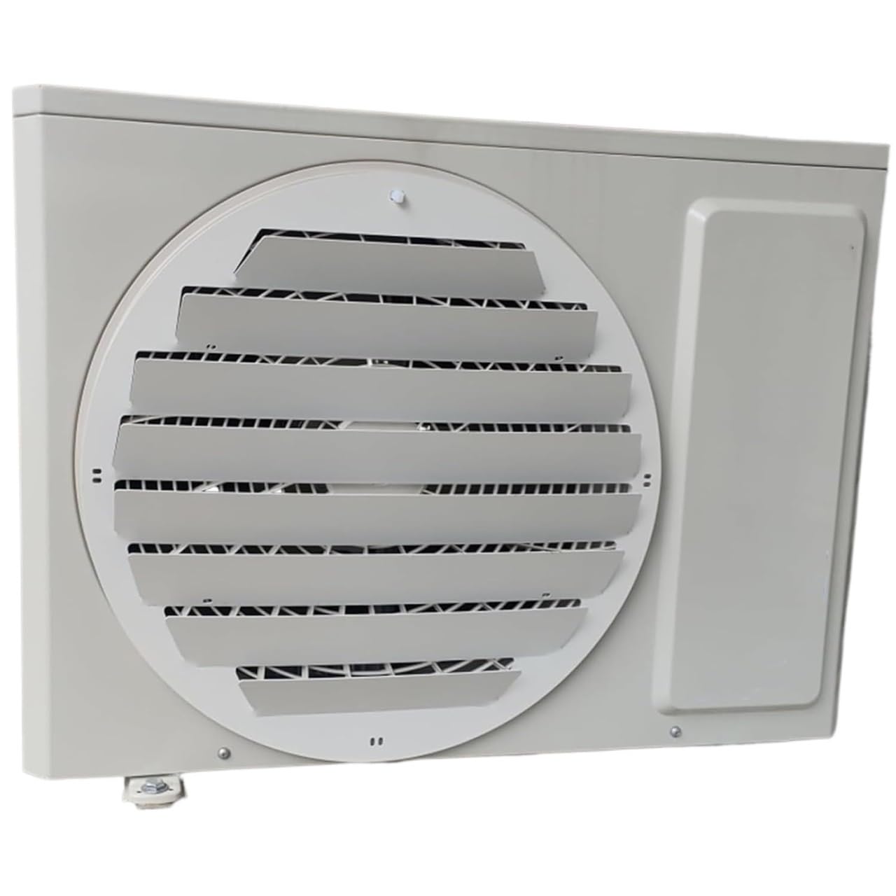 AVkgwrtb Stainless Steel Ac Vent Deflector, Air Conditioner Outside Unit Deflector and Vent Hood, Multiple Sizes 43-60 cm(48cm/18.9in)