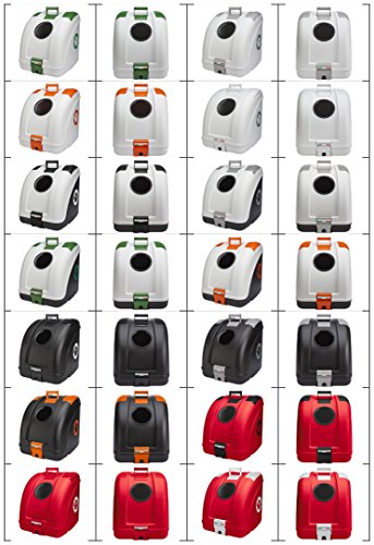 POW Pet Carrier Hundetransportbox für Hunde zur Befestigung auf dem Moped, Motorrad, Fahrrad und geeignet auch für das Auto