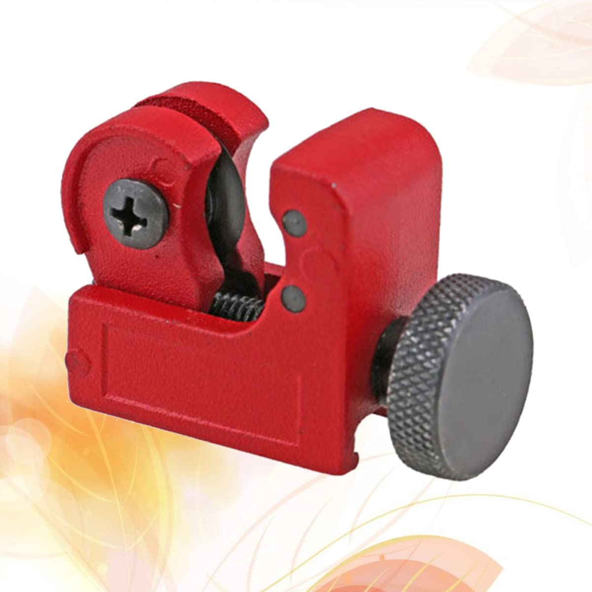 TEHAUX Cutter Tool Mini Tube Cutter 1/8?-5/8? Tubing Cutter Hardened Wearproof Surfaces Strong Long-lasting for Narrow Spaces