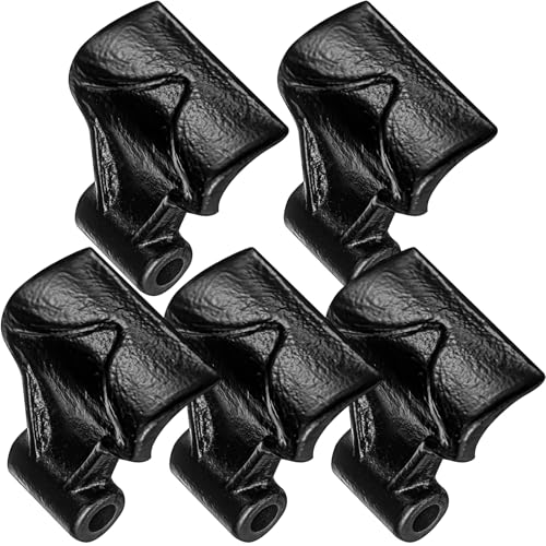 Image of Threlaco 5 Pack 3 inch Wide Replacement Steel Flail Hammer Blade Flail Mower Blades for Tractor Mowers