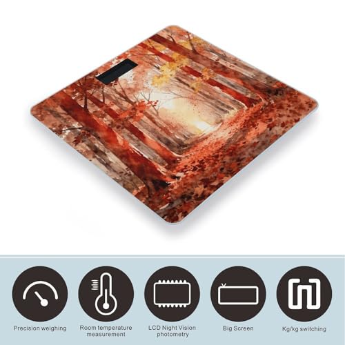Báscula digital para baño BTCOWZRV Body Weight Scale miniatura 3