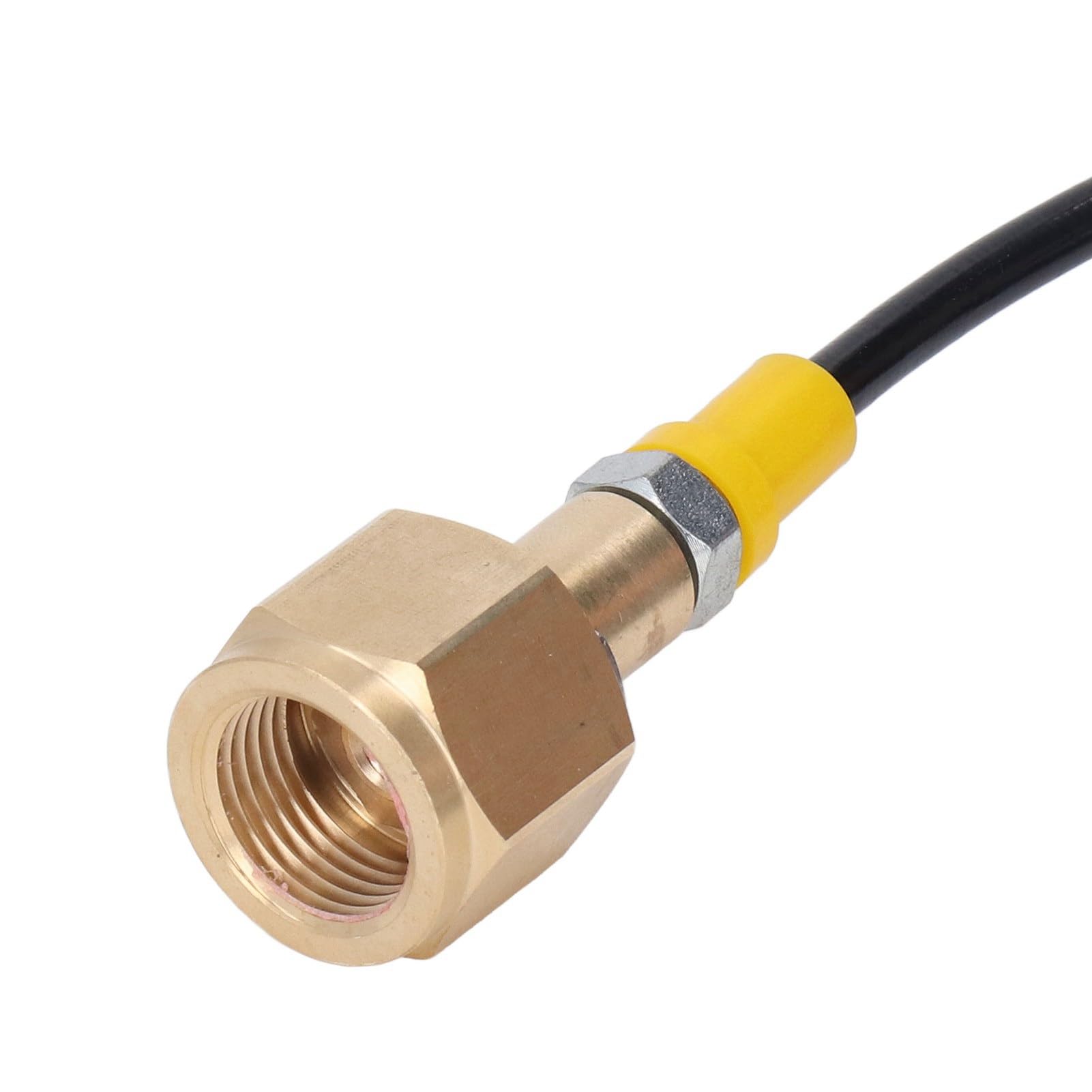 Adapter do uzupełniania napojów gazowanych – Złącze zbiornika butli CO2 z 60-calowym wężem wysokociśnieniowym – Kompatybilny z zaworem CGA320, konstrukcja ze stali nierdzewnej i (Wąż