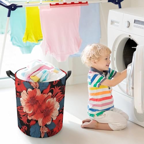 Panier à linge autonome qui tient debout pour stopper le désordre des jouets