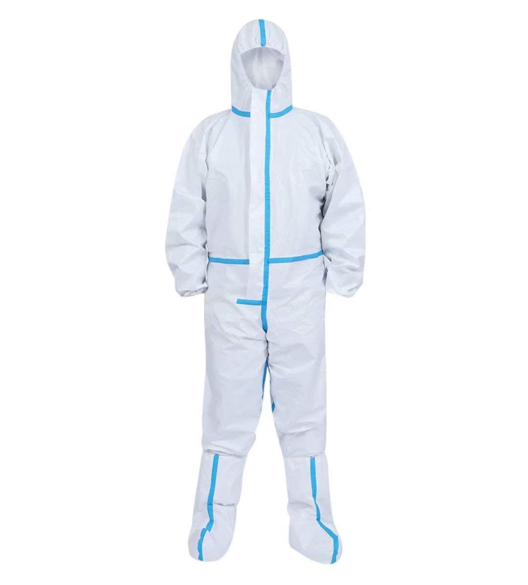 Disposable Protective Coverall Suit Waterproof Full Body Coverall Suit Disposable Protective Coverall Suit,Disposable Hooded Dustproof Protective Coverall,170