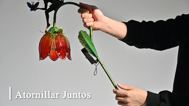 TERESA'S COLLECTIONS Vogelscheuche Gartenfigur - Solar Deko 16cm Herbst