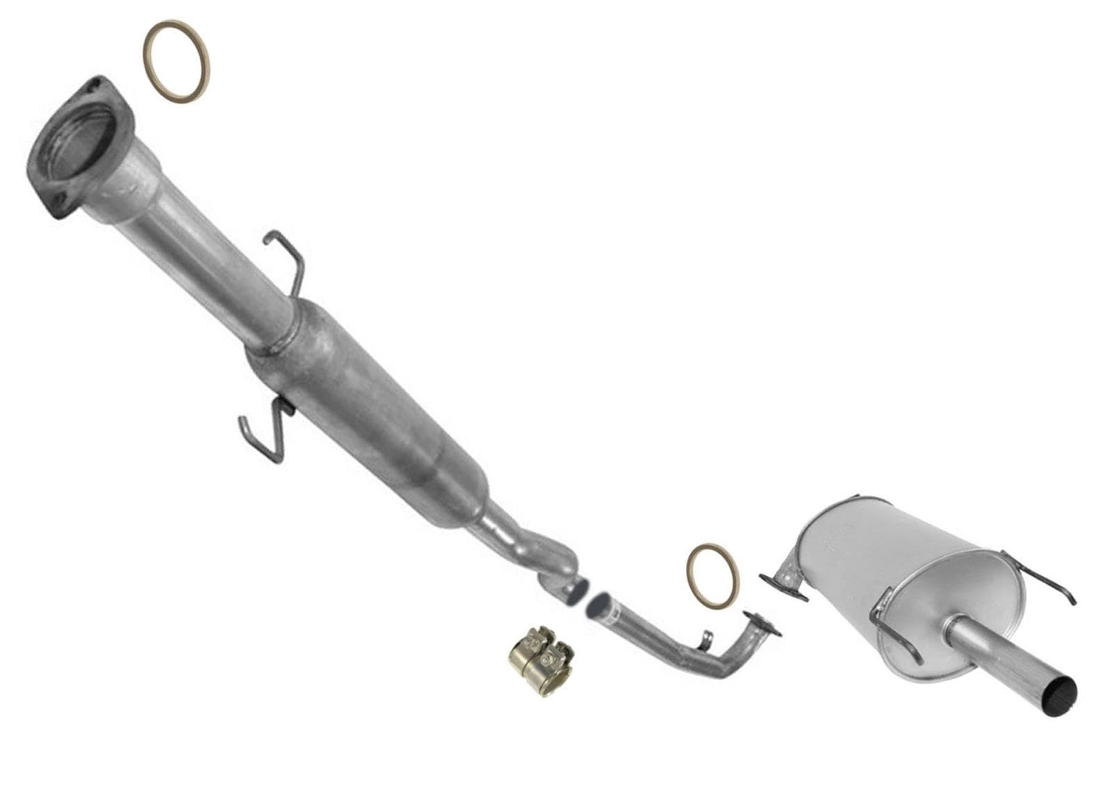Exhaust System Resonator Muffler Replacement Parts For Toyota Camry 2.4 2002 2003 2004 2005 2006 ULEV Emissions Only