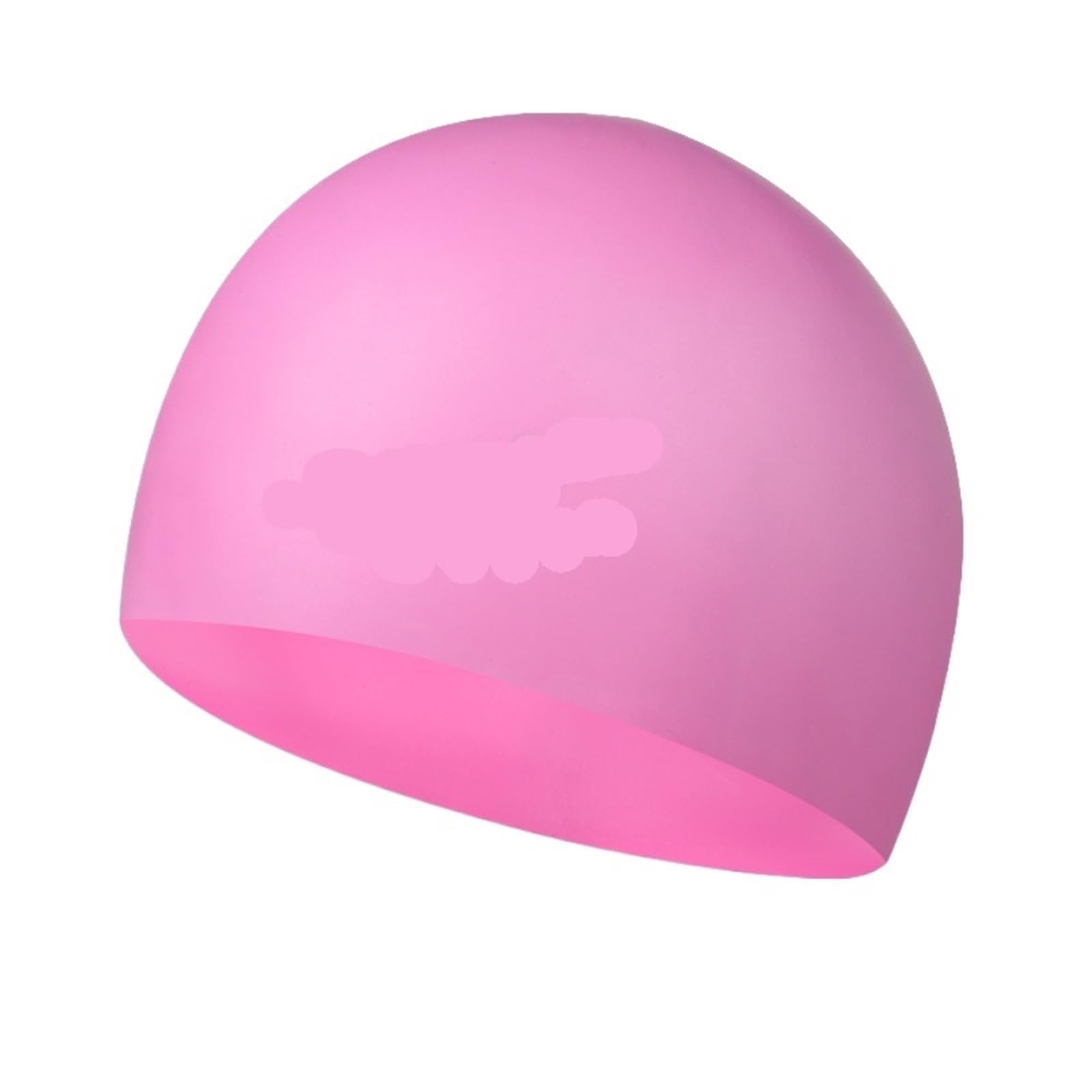 Sombrero de baño universal para hombres y mujeres, Gorro de natación for adultos, de silicona flexible, resistente al agua y muy elástico, for proteger las orejas y el cabello, for piscina(Roze)