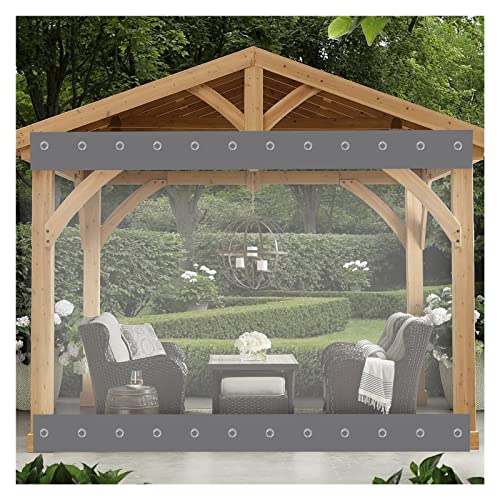 Gazebo Side Panels, Weather Resistant Outdoor Curtains, for Pergola, Porch,
