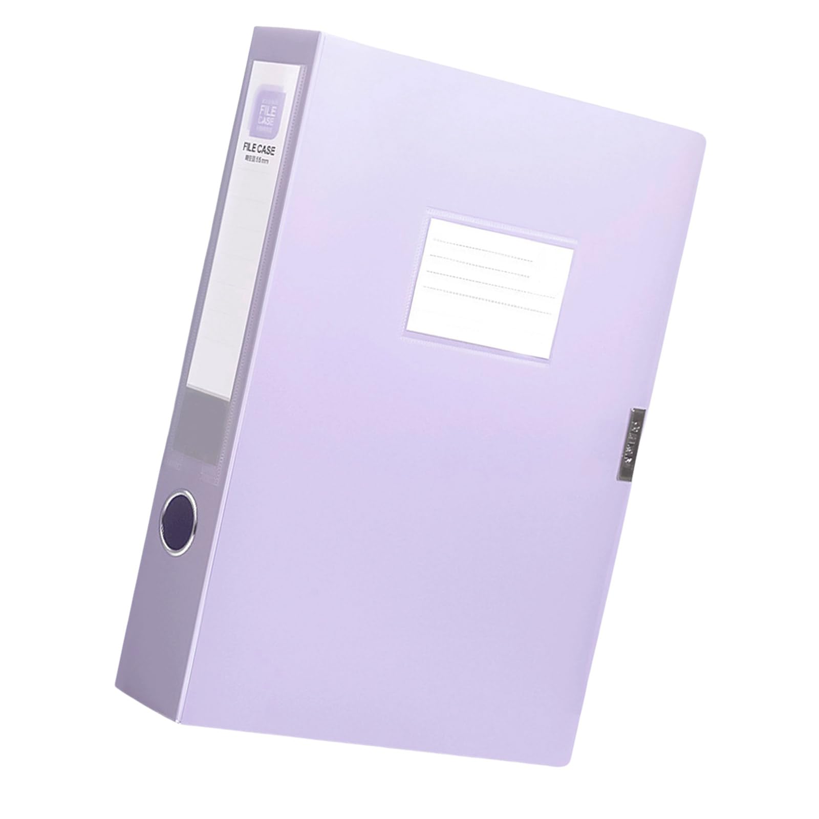 Hsioluted Purple Capacity File Sorting Box Waterproof Documents Organiser Storage Box Hold 300 Sheets For School Supplies Elegant Desk File Organiser