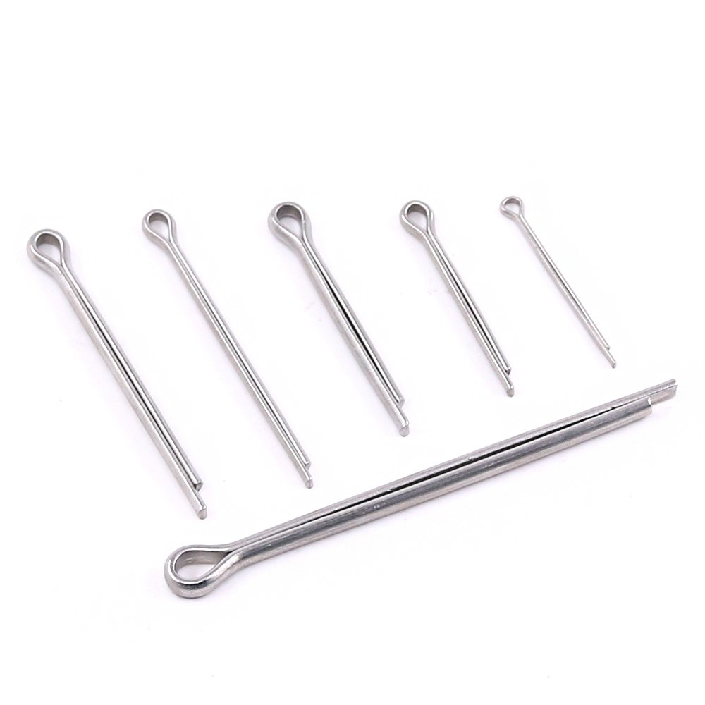 Glarks 150-teiliges Splint-Set Edelstahl 304 - Sicherungsringe In 6 Verschiedenen Größen