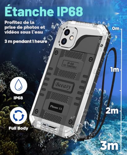 Protégez votre iPhone 11 des chutes et de l'eau avec Beeasy
