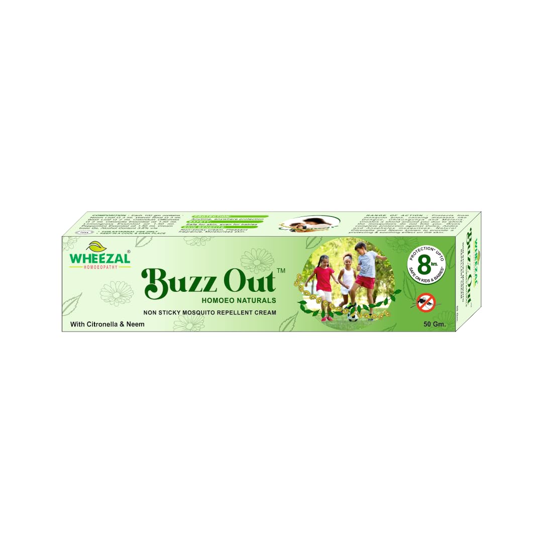 Wheezal Buzz Out Cream, 50g, Pack of 3-image-41
