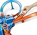 Hot Wheels Track Set with 1:64 Scale Toy Car, 4 Intersections for Crashing, Powered by a Motorized Booster, Criss-Cross Crash Track (Amazon Exclusive)