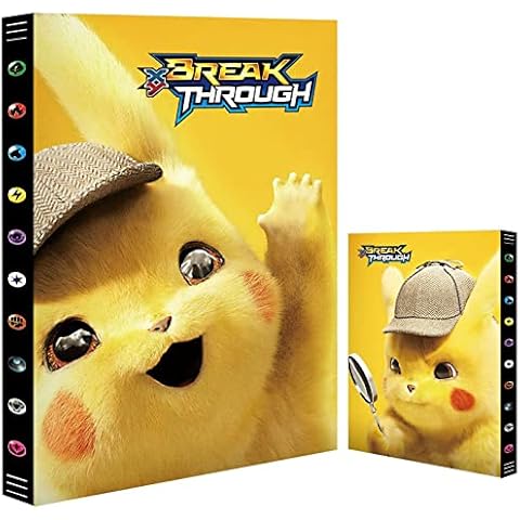 Collector's Card Scrapbook, Trading Card Album, Trainer Albums, Card Folder Book, 30 Pages 240 Cards Capacity (I) Cover