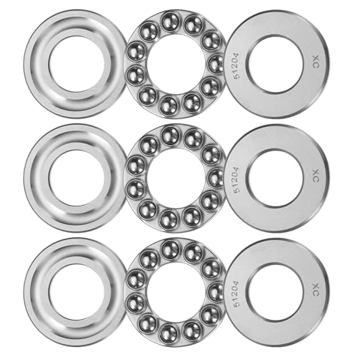 Roulement à billes 51204 uxcell de 19x40x14mm pour butée axiale de guidage de moteur