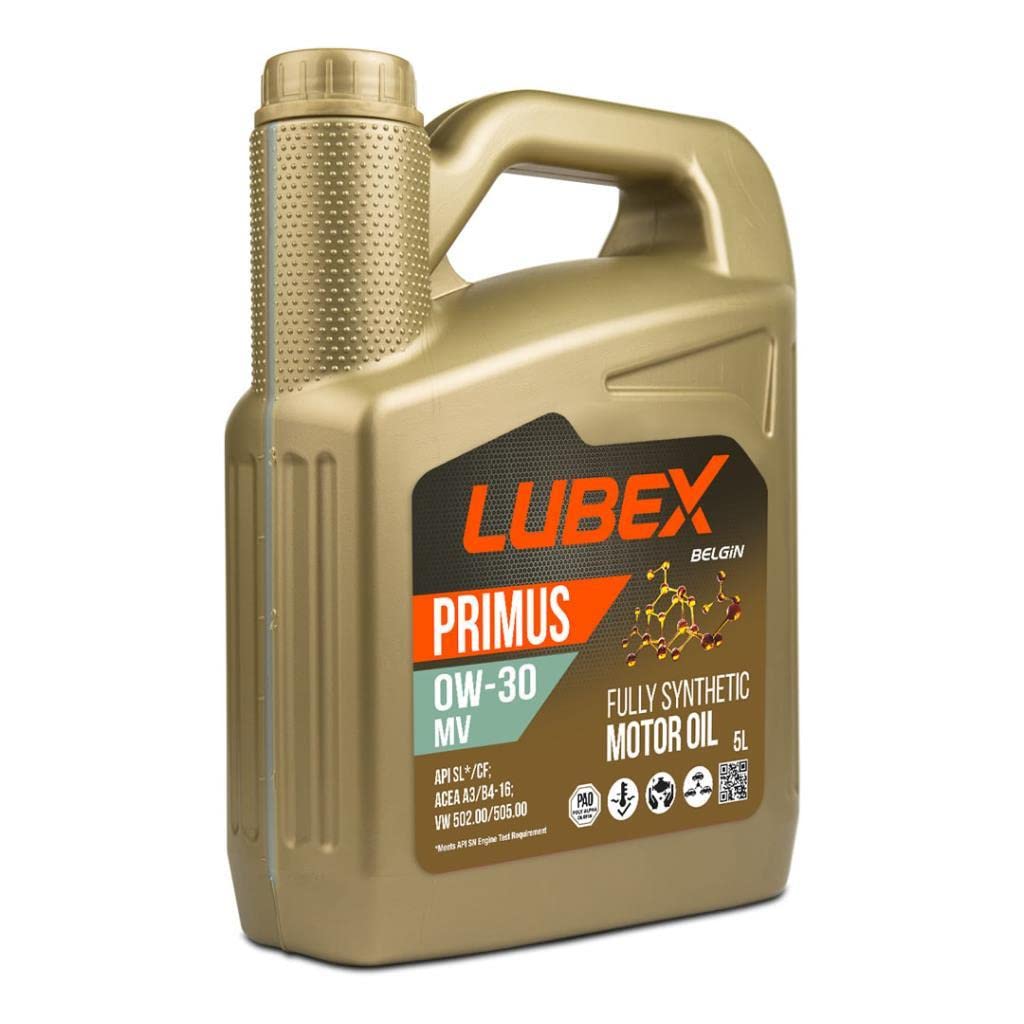 Lubex Primus MV 5W/30 5 Lt Tam Sentetik Motor Yağı