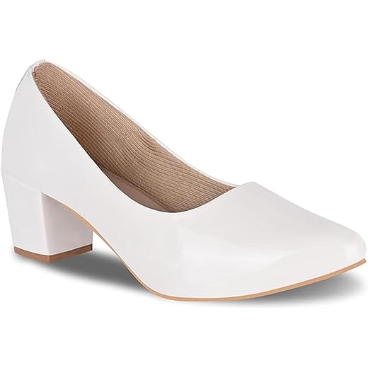 Milan Choice Women Pump Block Heel Shoes