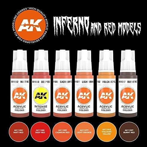 Set Inferno and Red Creatures AK11604 AK Interactive pour figurines - 2