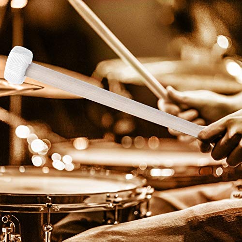Heitune 2PCS esdoornhout Small Gong Hammer Gong Mallet Percussion Musical Instrument Accessory - Image 8