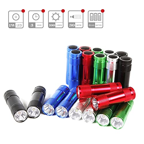 Fastpro F00555 20-Pack 100 Lumen Super Bright Aluminum Led Flashlights Set thumb #6
