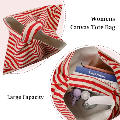 Bolso Hobo de Lona para Mujer Grande 16oz miniatura 3