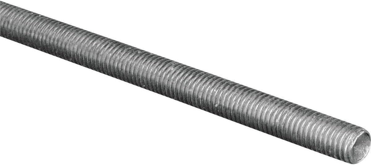 11046 Threaded Steel Rod, 1-8 x 36