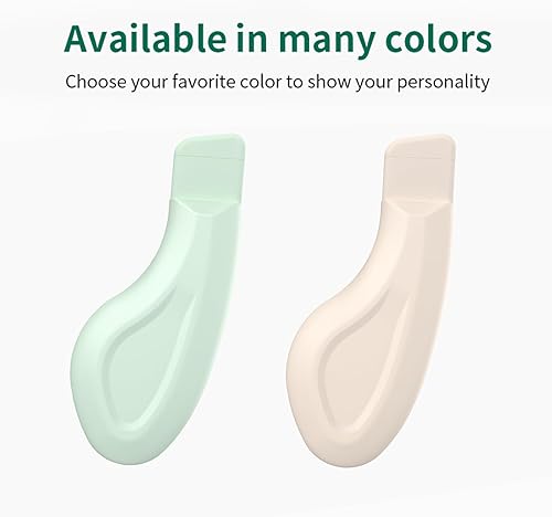 Miniatura 7 de Removedor de puntos negros de nariz de silicona, espátula facial para limpieza profunda, eliminación de cabeza negra. Depurador de piel suave y