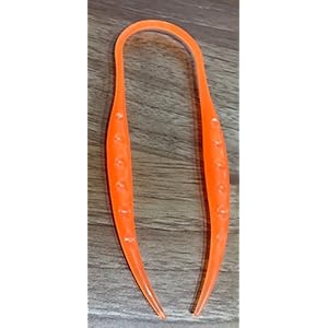 Bir Medics | Tongreinigers – Mondverzorging | Kwaliteit Plastic Tongue Schraper Diverse Kleur (Oranje)