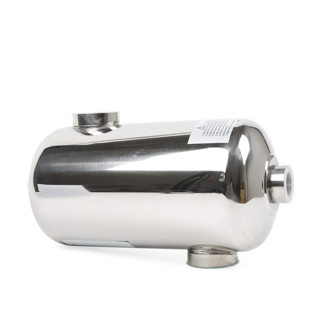 Intercambiador de calor para piscina de acero inoxidable, 28 kW, 292 x 134 mm