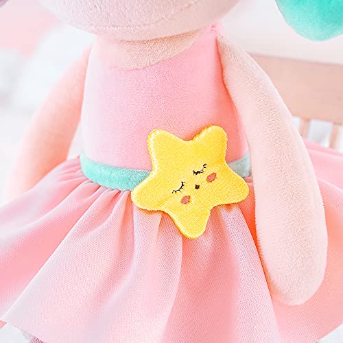 Lazada Unicorn Rag Girl Dolls Baby Gifts Soft Plush Doll Purple And Green 16" #TOP5